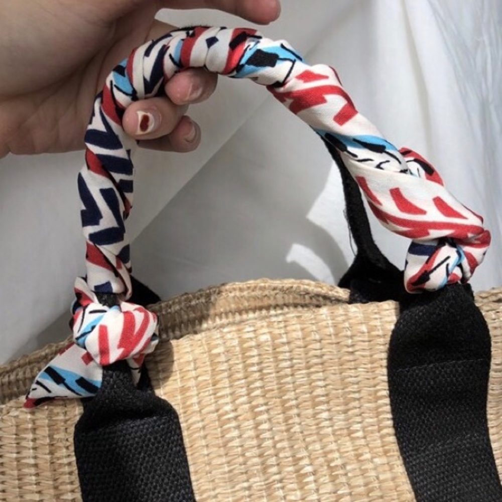 Boho Multi Printed Long Soft Scarf Bandana - Picture 5 of 5